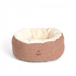 Agui soft bed for pets Snuggle (terracotta)