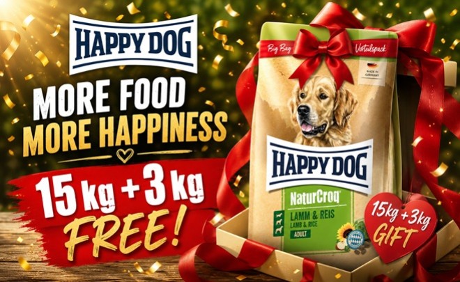 Happy Dog NaturCroq Lamb & Rice