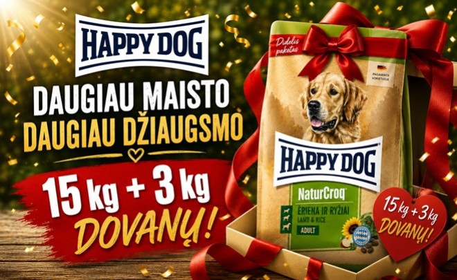 Happy Dog NaturCroq Lamb & Rice