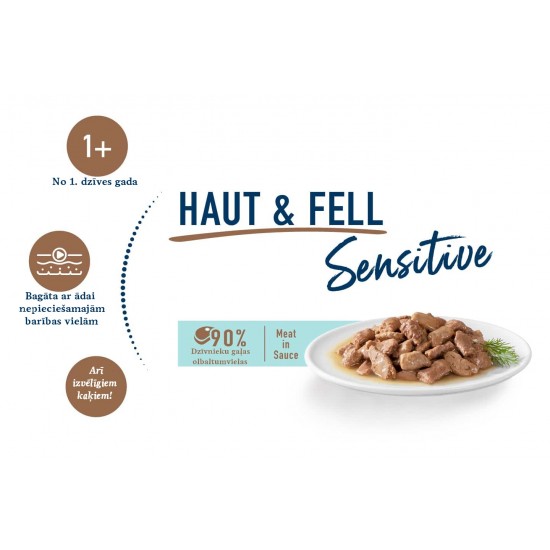 Happy Cat Meat in Sauce - Sensitive Haut & Fell