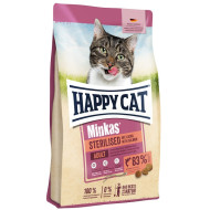 Happy Cat Minkas Sterilised Lachs - сухой корм для стерилизованных кошек с лососем