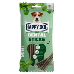 Happy Dog Dental Snacks - Dental Sticks Mini - kramtomi skanėstai (lazdelės) šunims