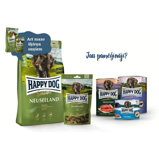 Happy Dog Sensible Pure Neuseeland - консервы для собак с ягненком