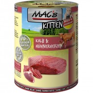 MAC's Kitten Kalb & Hühneherzen