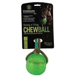 Dog Toy - Starmark Treat Dispensing Chew Ball
